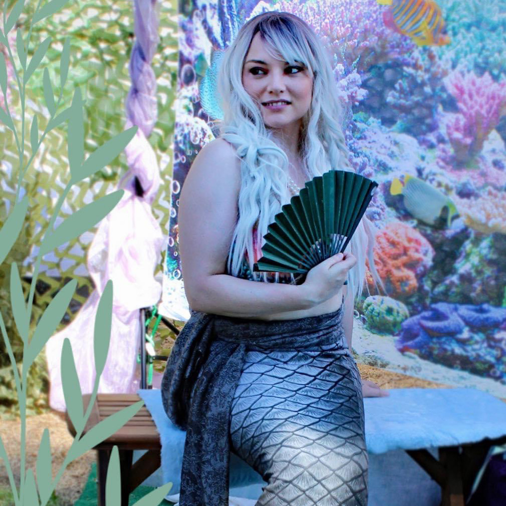 Siren Cerulia with the Emerald Sea Sirens